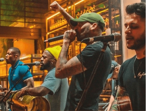 Atração nacional: Grupo Presença confirmado no segundo aniversário do Pagode 10 Floripa 