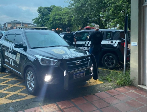Polícia Civil deflagra operação em investigação de homicídio ocorrido em Biguaçu