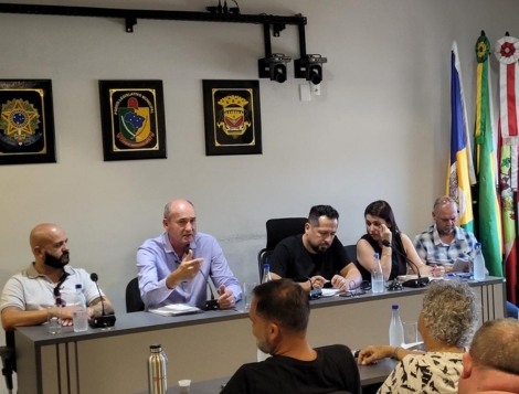 Obra da Casan é tema de reunião na Câmara de Biguaçu 