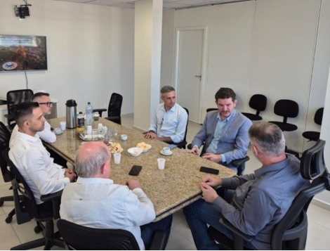 Biguaçu recebe visita técnica dos vereadores do município de Concórdia