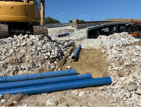 Obras de interligação de redes de água e esgoto na Lagoa da Conceição são iniciadas